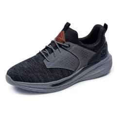 Skechers Relaxed Fit Slade Breyer Mens Round Closed Toe Slip-On Shoe Extra Wide Width