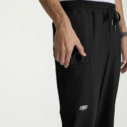 Skechers Skp718 Compass 5-Pocket Elastic Waistband Straight Leg Mens Big and Tall Stretch Fabric Moisture Wicking Scrub Pant
