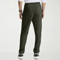 Skechers Skp718 Compass 5-Pocket Elastic Waistband Straight Leg Mens Big and Tall Stretch Fabric Moisture Wicking Scrub Pant