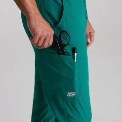 Skechers Skp572 Structure 3-Pocket Jogger Mens Big and Tall Tag Free Stretch Fabric Moisture Wicking Scrub Pant
