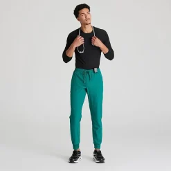 Skechers Skp572 Structure 3-Pocket Jogger Mens Big and Tall Tag Free Stretch Fabric Moisture Wicking Scrub Pant