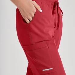 Skechers Skp552 Theory 4-Pocket Mid-Rise Jogger Womens Petite Stretch Fabric Moisture Wicking Scrub Pant