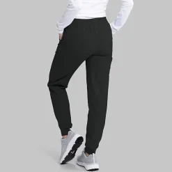 Skechers Skp552 Theory 4-Pocket Mid-Rise Jogger Womens Petite Stretch Fabric Moisture Wicking Scrub Pant