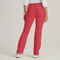 Skechers Sk201 Reliance 3-Pocket Mid-Rise Straight Leg Womens Petite Tag Free Stretch Fabric Moisture Wicking Scrub Pant