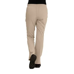 Skechers Sk201 Reliance 3-Pocket Mid-Rise Straight Leg Womens Petite Tag Free Stretch Fabric Moisture Wicking Scrub Pant