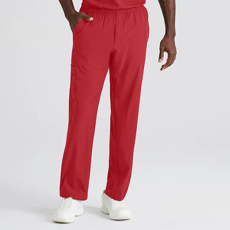Skechers Sk0215 Structure 4-Pocket Zip-Fly Mens Big and Tall Tag Free Stretch Fabric Moisture Wicking Scrub Pant