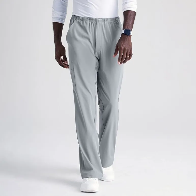 Skechers Sk0215 Structure 4-Pocket Zip-Fly Mens Big and Tall Tag Free Stretch Fabric Moisture Wicking Scrub Pant