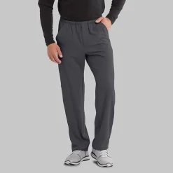 Skechers Sk0215 Structure 4-Pocket Zip-Fly Mens Big and Tall Tag Free Stretch Fabric Moisture Wicking Scrub Pant