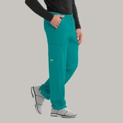 Skechers Sk0215 Structure 4-Pocket Zip-Fly Mens Big and Tall Tag Free Stretch Fabric Moisture Wicking Scrub Pant