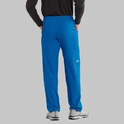 Skechers Sk0215 Structure 4-Pocket Zip-Fly Mens Big and Tall Tag Free Stretch Fabric Moisture Wicking Scrub Pant