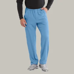 Skechers Sk0215 Structure 4-Pocket Zip-Fly Mens Big and Tall Tag Free Stretch Fabric Moisture Wicking Scrub Pant