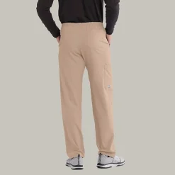 Skechers Sk0215 Structure 4-Pocket Zip-Fly Mens Big and Tall Tag Free Stretch Fabric Moisture Wicking Scrub Pant