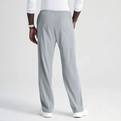 Skechers Sk0215 Structure 4-Pocket Zip-Fly Mens Big and Tall Tag Free Stretch Fabric Moisture Wicking Scrub Pant