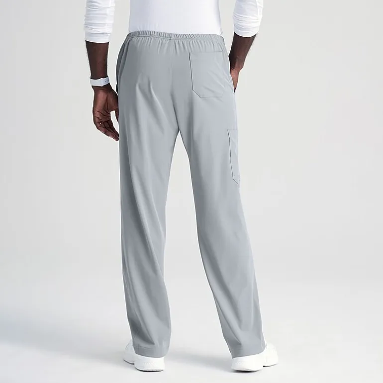 Skechers Sk0215 Structure 4-Pocket Zip-Fly Mens Big and Tall Tag Free Stretch Fabric Moisture Wicking Scrub Pant