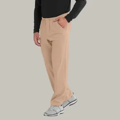 Skechers Sk0215 Structure 4-Pocket Zip-Fly Mens Big and Tall Tag Free Stretch Fabric Moisture Wicking Scrub Pant