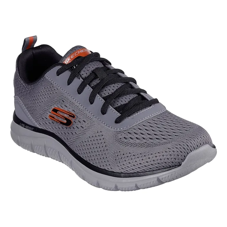 Skechers Track Leshur Mens Walking Shoes Wide Width