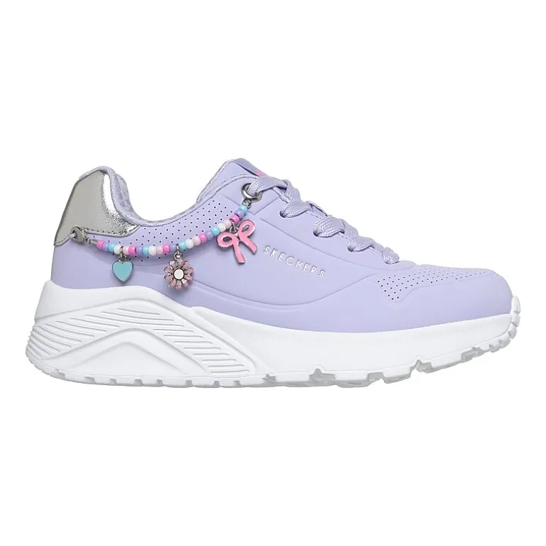 Skechers Uno Charming Lite Little Kid Girls Sneakers