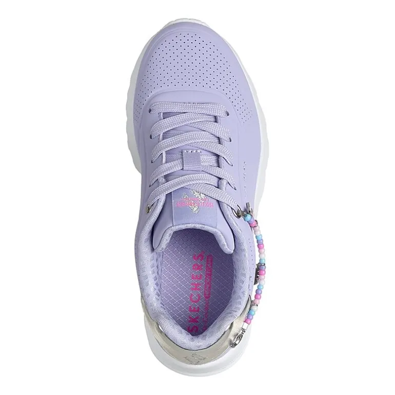 Skechers Uno Charming Lite Little Kid Girls Sneakers