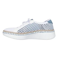 Skechers Wilshilre Blvd Breezy Stroll Womens Almond Closed Toe Slip-On Shoe