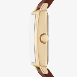 Skechers Womens Brown 5-pc. Watch Boxed Set Sr9131