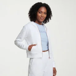 Skechers Womens Diamond Full-Zip  Jacket - Cozy Fit