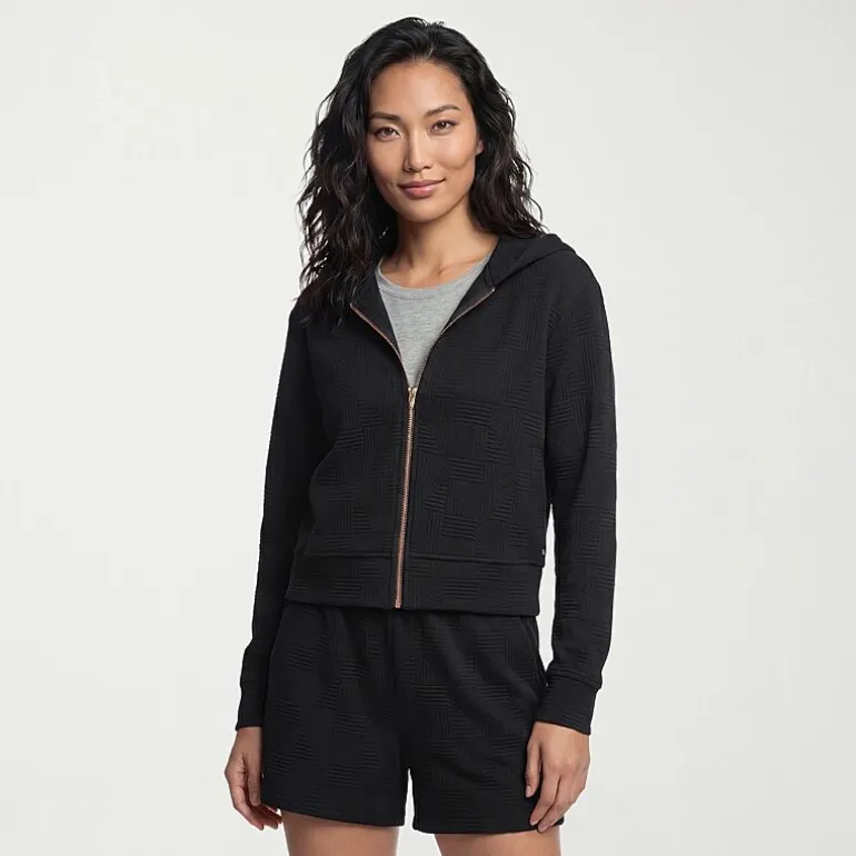 Skechers Womens Diamond Full-Zip Jacket - Cozy Fit