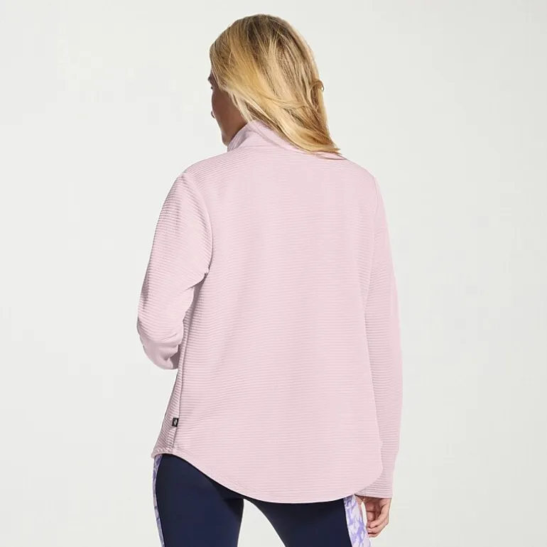 Skechers Womens Go Walk® Ottoman Scoop Hem Jacket - Cozy Fit