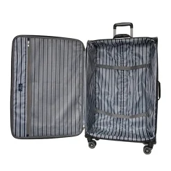Skyway Everett 28 Inch Softside Lightweight Checked Spinner Luggage