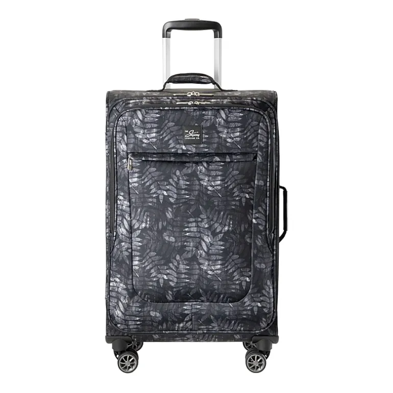 Skyway Everett 24 Inch Softside Lightweight Checked Spinner Luggage