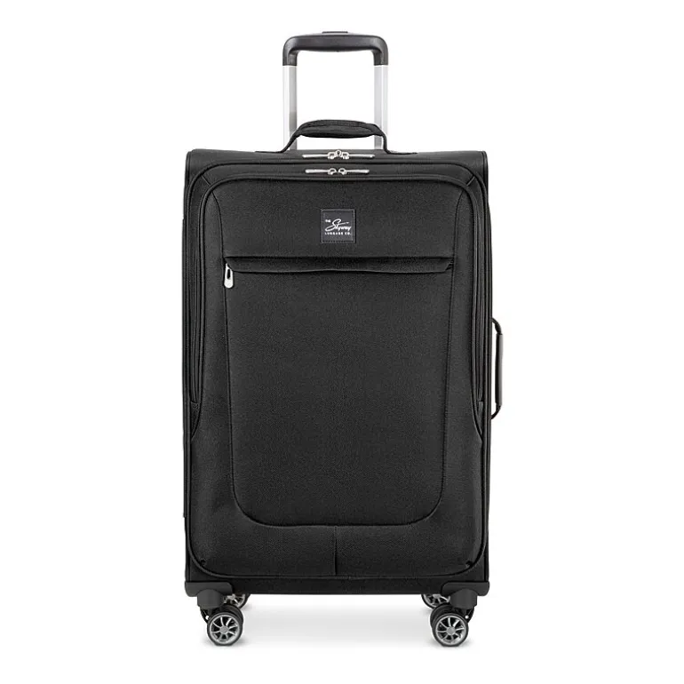 Skyway Everett 24 Inch Softside Lightweight Checked Spinner Luggage