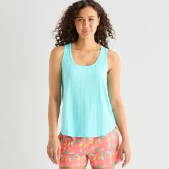 Sleep Chic Womens Scoop Neck Sleeveless Pajama Top
