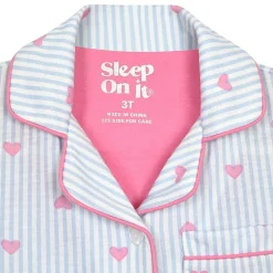 Sleep On It Toddler Girls Short Sleeve 2-pc. Pajama Sets