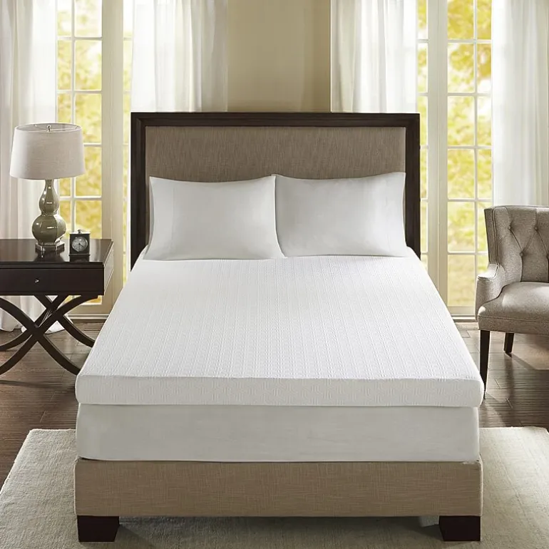 Sleep Philosophy 4" Gel Memory Foam with 3M Cover Mattress Topper