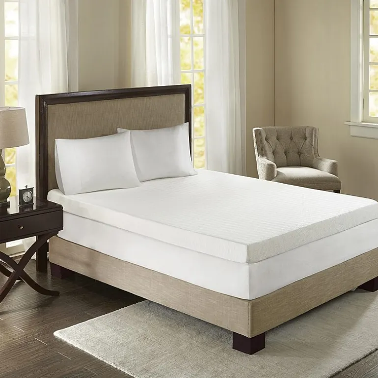 Sleep Philosophy 4" Gel Memory Foam with 3M Cover Mattress Topper