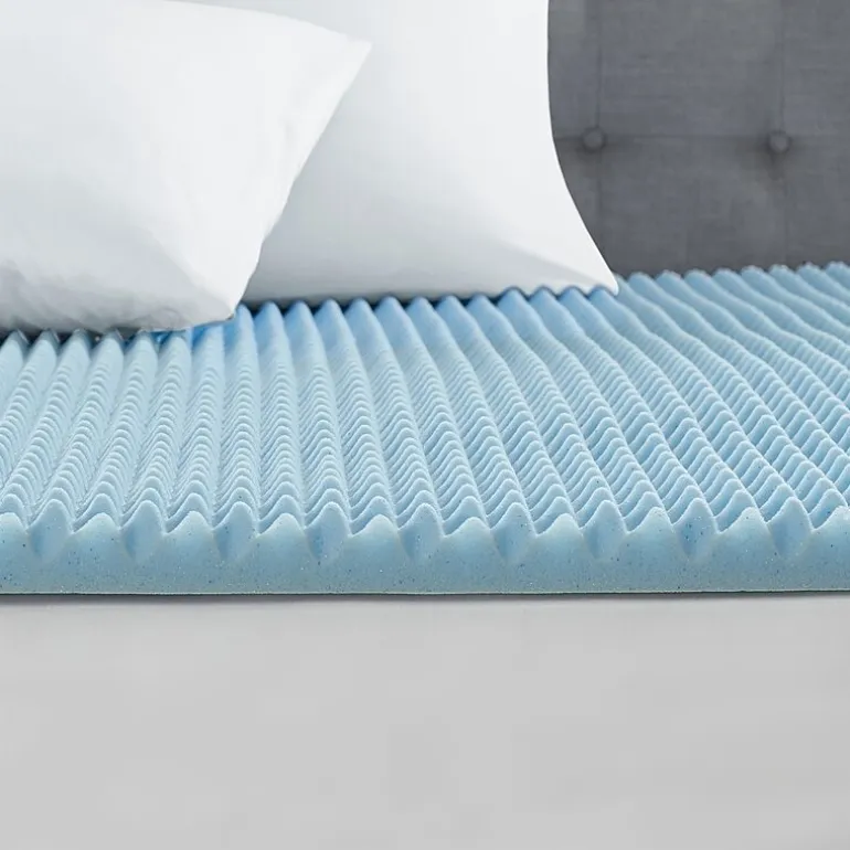 Sleep Philosophy 1½" Gel Memory Foam Mattress Topper