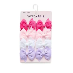 So Adorable Girls Baby And Toddler 8-pc. Hair Clip