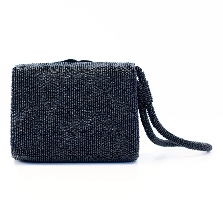 SOL and MER Beaded Floral Womens Wallet
