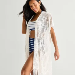 SOL and MER Lace Topper Wrap