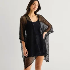 SOL and MER Popcorn Textured Topper Wrap