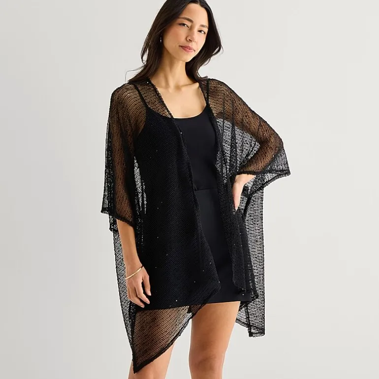 SOL and MER Popcorn Textured Topper Wrap