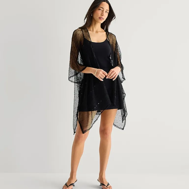 SOL and MER Popcorn Textured Topper Wrap