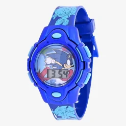 Sonic the Hedgehog Girls Digital Multicolor 4-pc. Watch Boxed Set Snc40071m