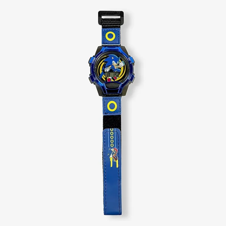 Sonic the Hedgehog Unisex Automatic Blue Strap Watch Snc4308mjc