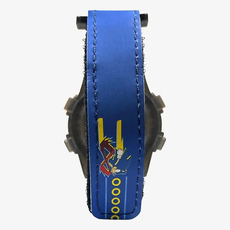 Sonic the Hedgehog Unisex Automatic Blue Strap Watch Snc4308mjc