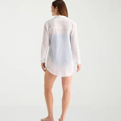 Sonnet Shores Womens Dress Swimsuit Cover-Up