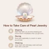 Sparkle Allure Coil Womens Cubic Zirconia Simulated Pearl Pure Silver Over Brass Round Tennis Bracelet