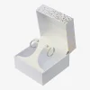 Sparkle Allure Womens Cubic Zirconia 2 Pair Earring Set