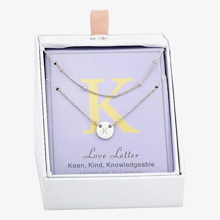 Sparkle Allure Womens Pure Silver Over Brass Necklace Set
