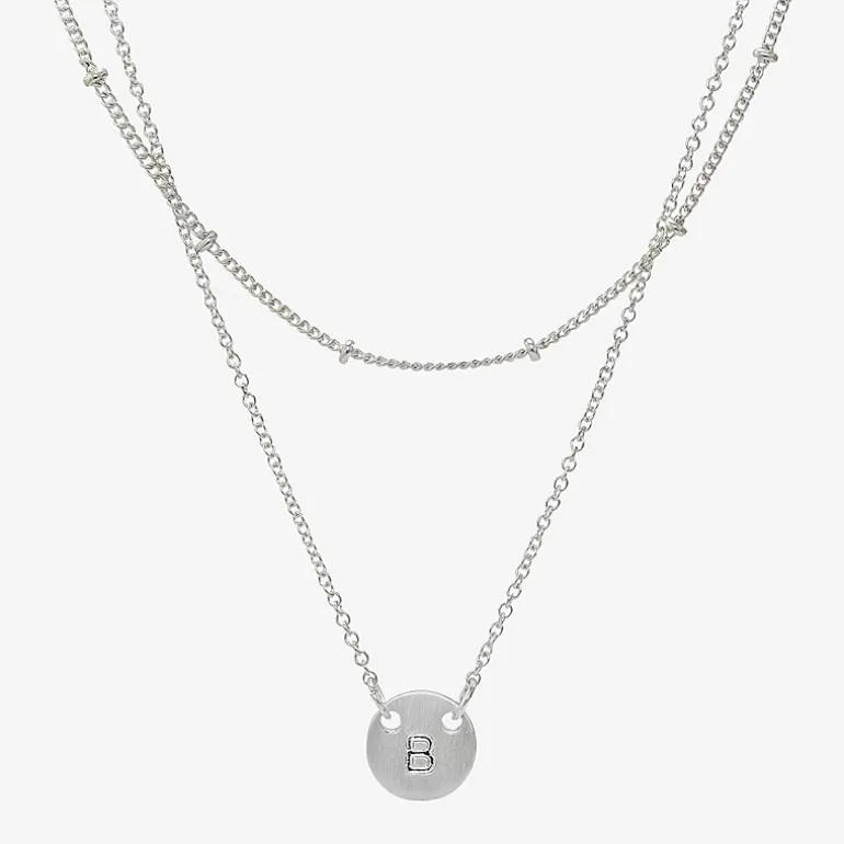 Sparkle Allure Womens Pure Silver Over Brass Necklace Set