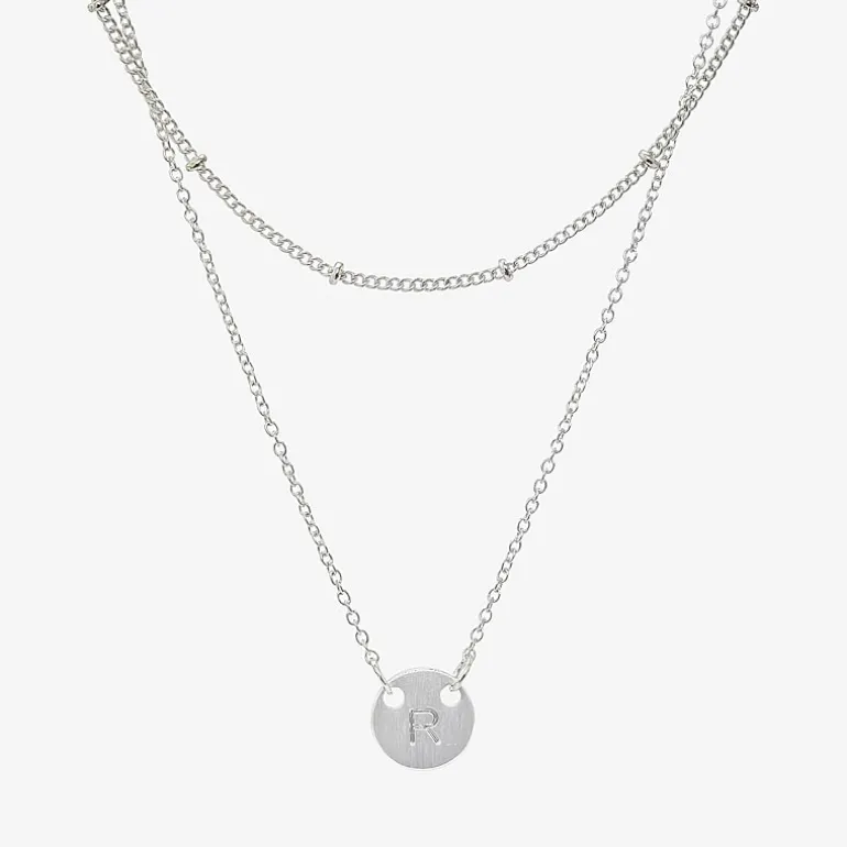 Sparkle Allure Womens Pure Silver Over Brass Necklace Set